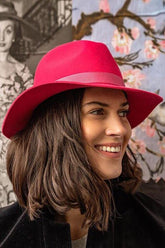 Rosa Wollmütze